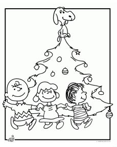229x287 Free Charlie Brown Christmas Coloring Pages. Kids Christmas