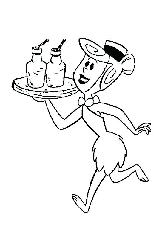 543x796 Flintstone Coloring Pages Coloring Page And Pebbles Coloring Free