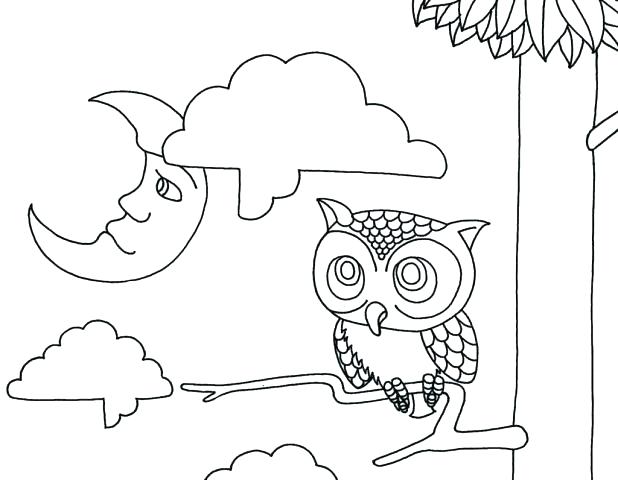 618x480 Goodnight Moon Coloring Pages Moon And Stars Coloring Pages