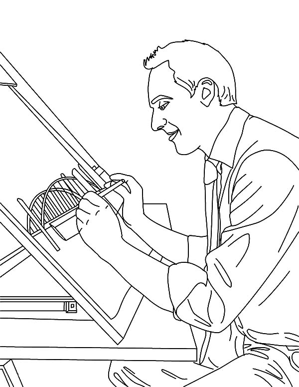 600x776 Pediatrician On Jobs Coloring Pages Batch Coloring