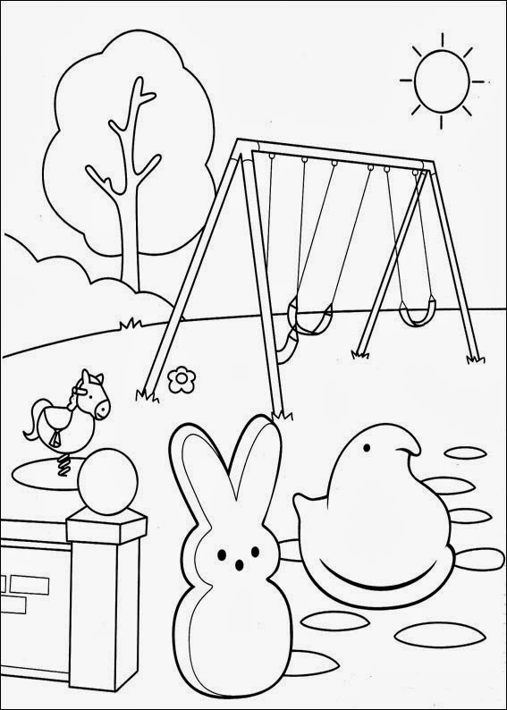 567x794 Fun Coloring Pages Marshmallow Peeps Coloring Pages