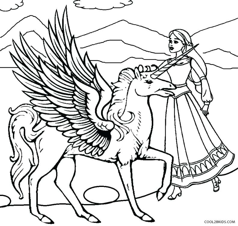 792x752 Pegasus Coloring Pages Barbie Coloring Pages Pegasus Colouring