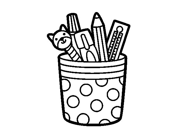 600x470 Top 89 Pen Coloring Pages