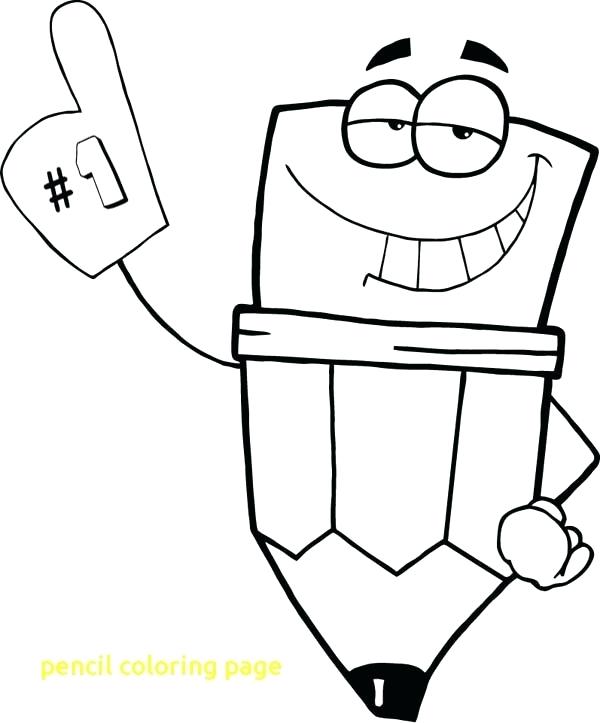 600x723 Pencil Coloring Pages Coloring Pages Of Pencil Box