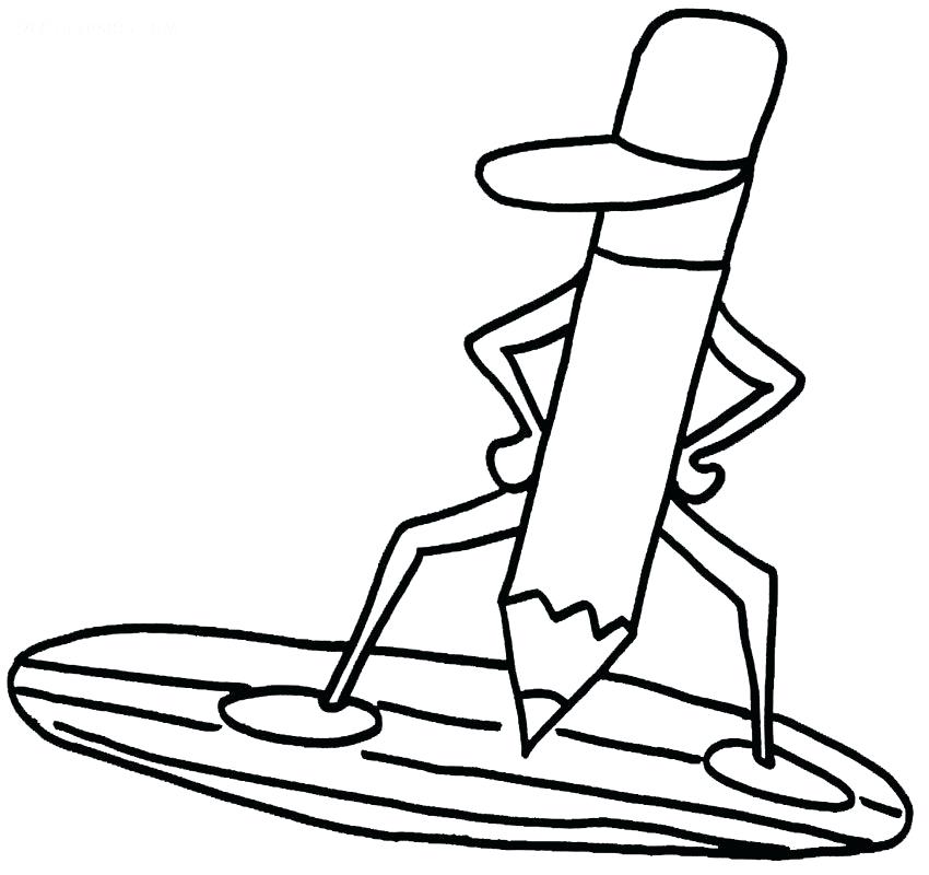 850x800 Pencil Coloring Pages Printable Pencil Coloring Pages For Kids