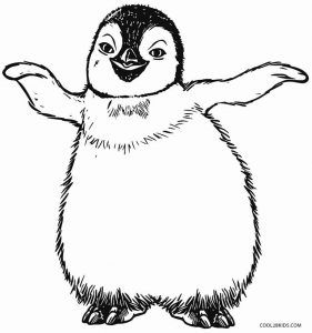 281x300 Free Penguin Coloring Pages 14