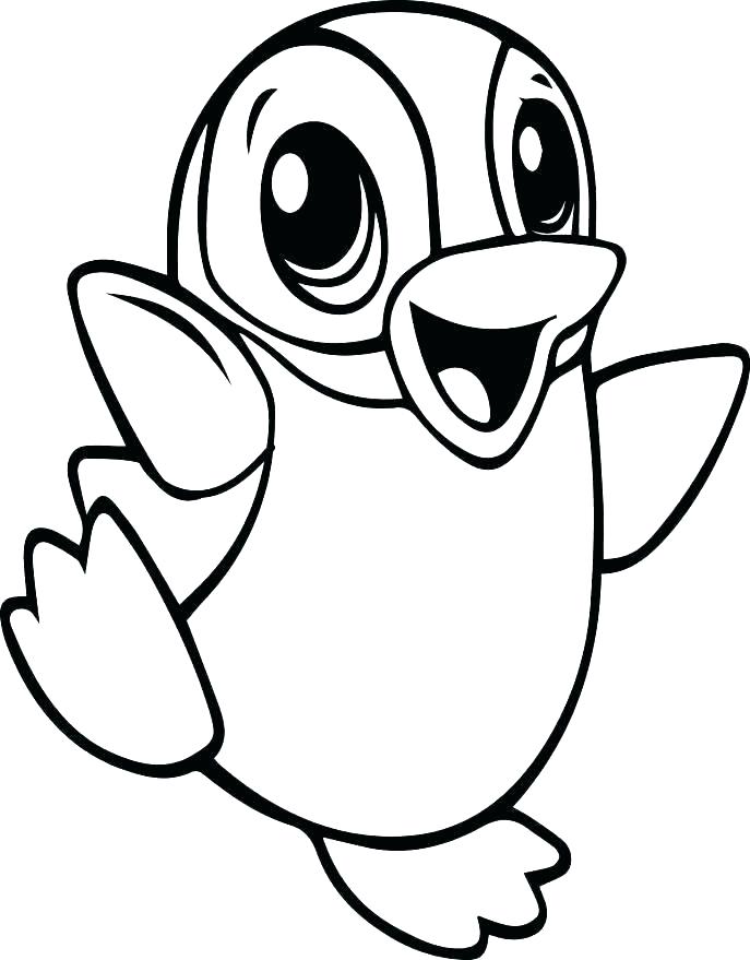 Penguin Coloring Pages 687x879 Penguin Coloring Pages