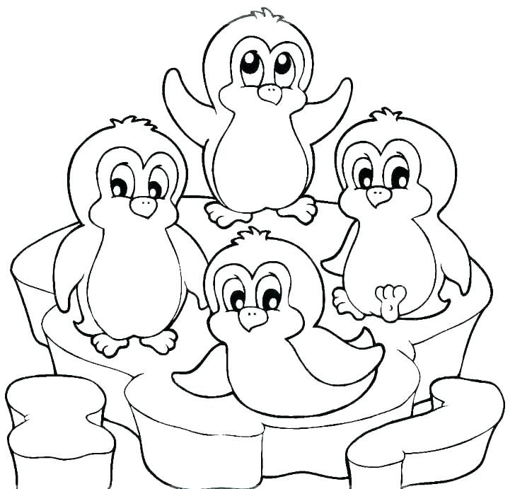728x691 Free Penguin Coloring Pages 3