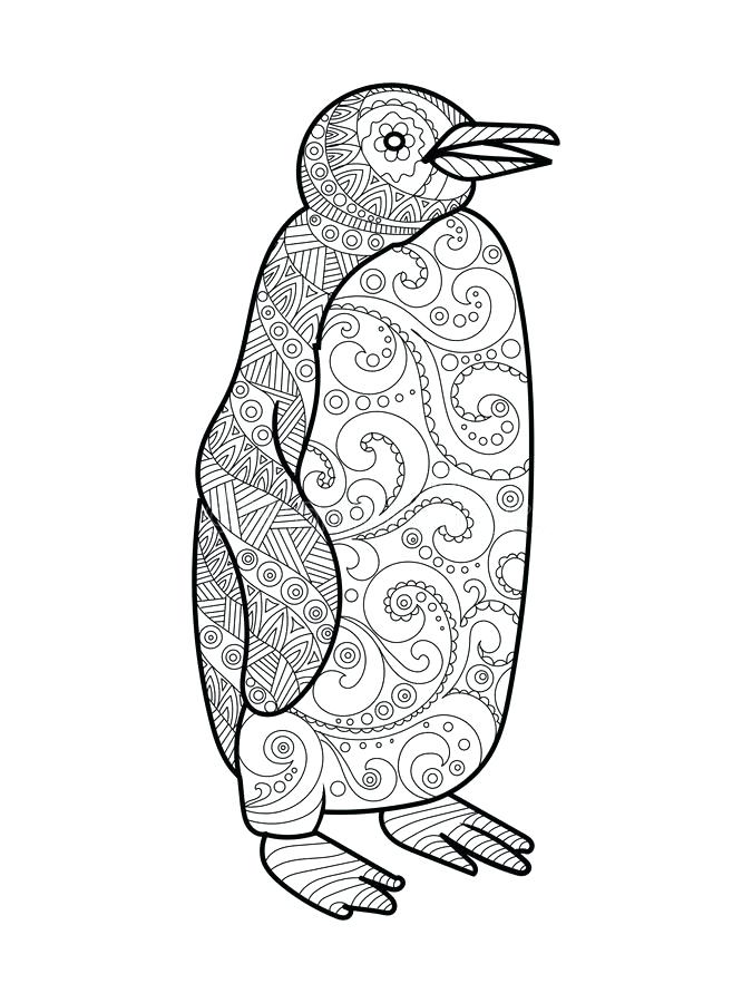 675x900 Penguin Coloring Book And Mesmerizing Penguin Coloring Pages