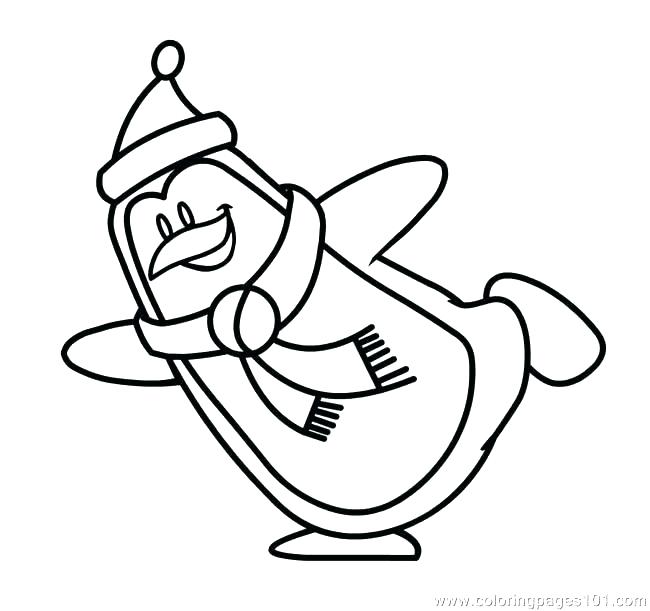 Penguin Coloring Pages For Kids