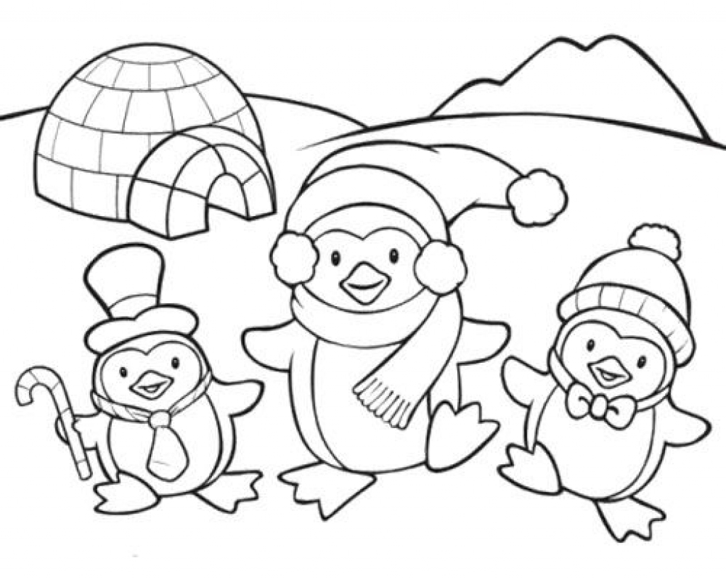 Printable Penguin Coloring Pages New For Kids Qqa Me 1024x817 Printable Penguin Coloring Pages New For Kids Qqa Me