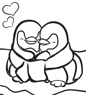 Printable Winter Coloring Pages Penguins, Parents And Winter 300x333 Printable Winter Coloring Pages Penguins, Parents And Winter