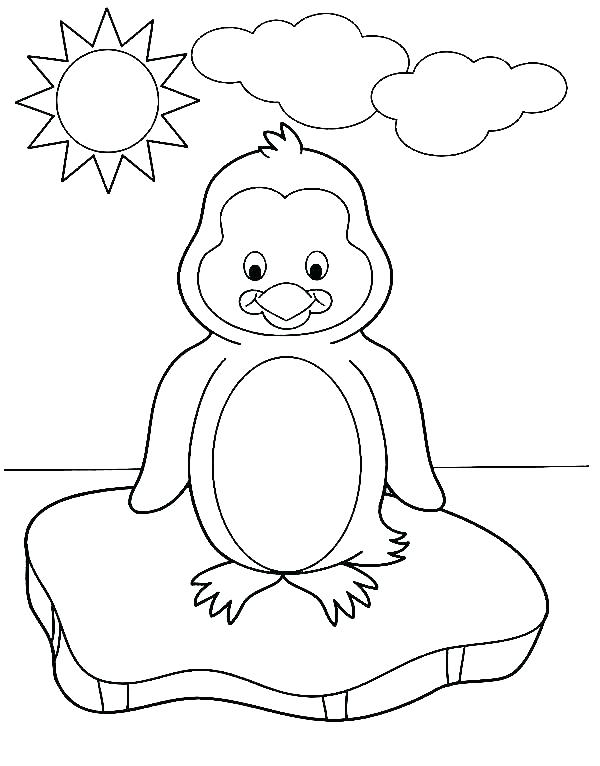 Christmas Penguin Coloring Pages Penguin Coloring Pages Baby 600x766 Christmas Penguin Coloring Pages Penguin Coloring Pages Baby