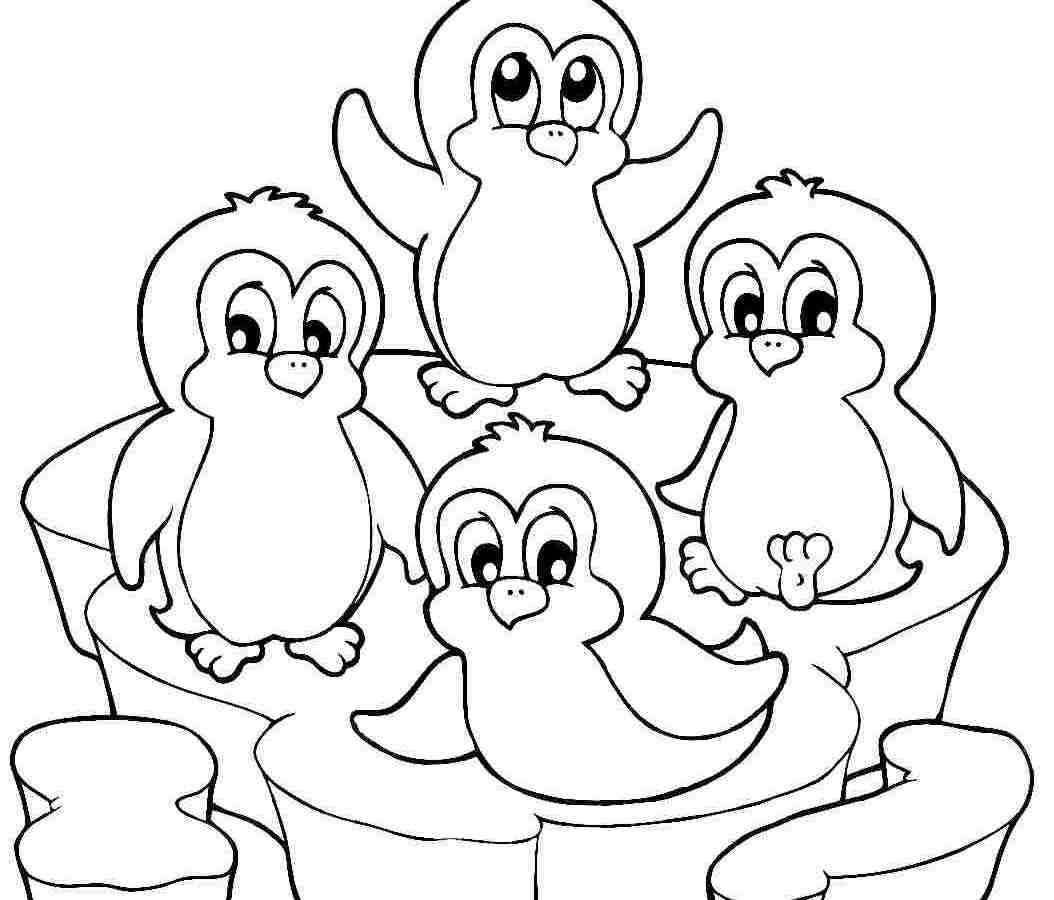 Insider Penguins Coloring Pages Free 1054x900 Insider Penguins Coloring Pages Free