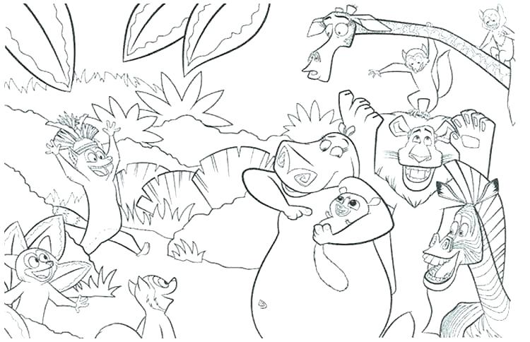 750x484 Madagascar Coloring Page Penguins Of Coloring Pages 2 Coloring