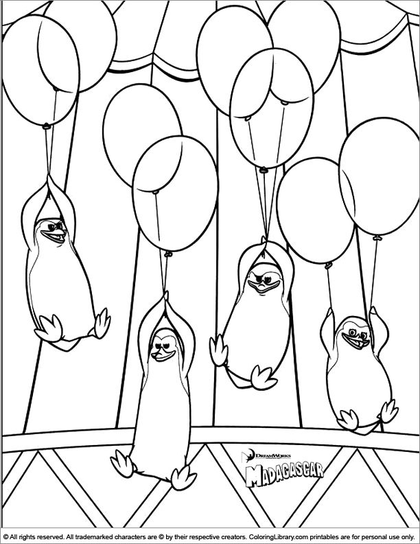612x792 10 Best Coloring Pages 24 (Madagaskar) Images