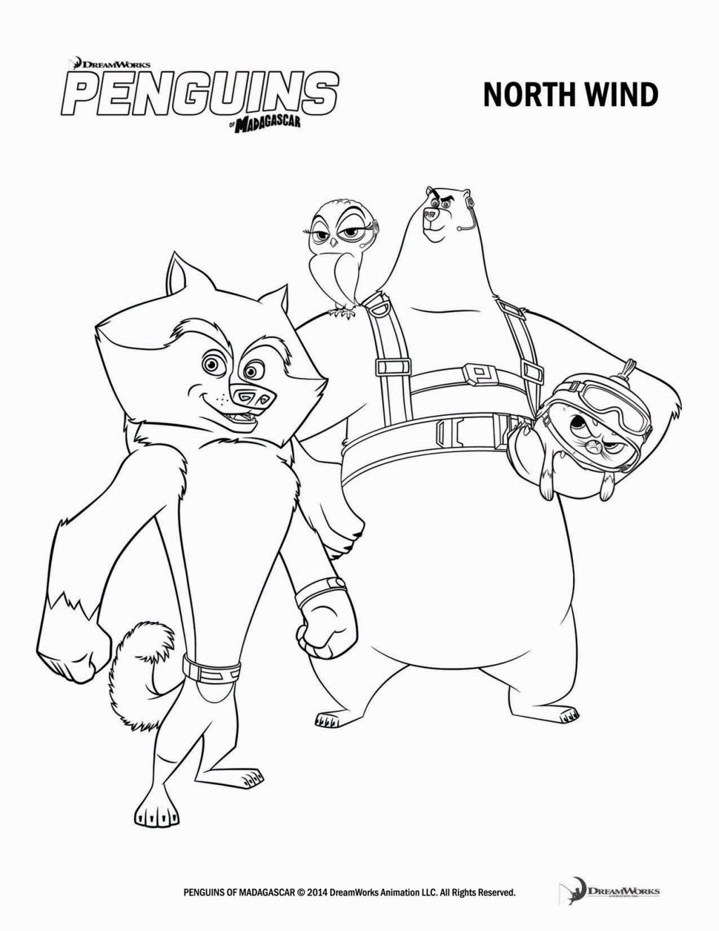 1024x1325 Penguins Of Madagascar Coloring Pages Coloring Pages