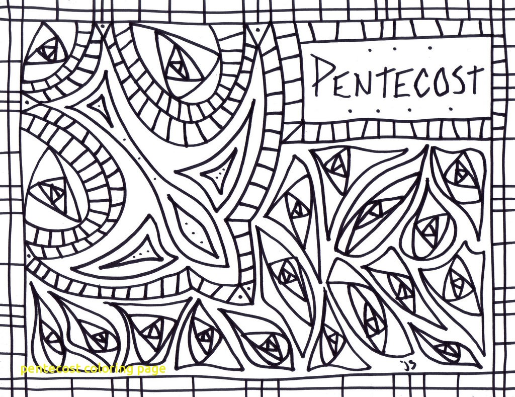 Pentecost Coloring Page With Sheet 1024x789 Pentecost Coloring Page With Sheet