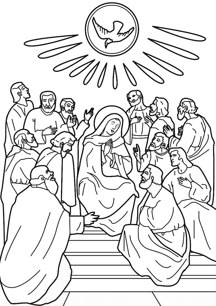 Pentecost Coloring 6.jpg 848x1200 Pentecost Coloring 6.jpg