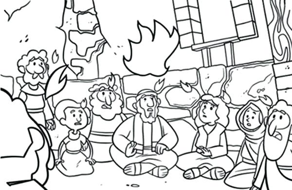 600x392 Pentecost Coloring Page Coloring Page The Descent Of Holy Spirit