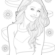 Famous People Coloring Pages 220x220 Famous People Coloring Pages