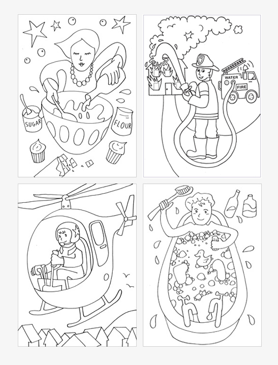 People Coloring Pages 547x718 People Coloring Pages