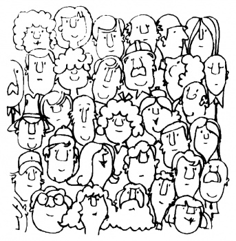 People Coloring Pages 3 343x350 People Coloring Pages 3