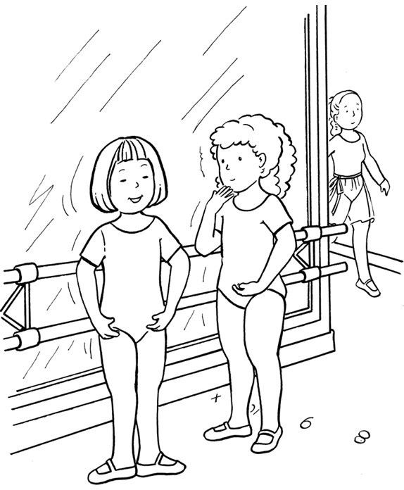 574x696 Coloring Pages I Hope You Dance Dance Camp