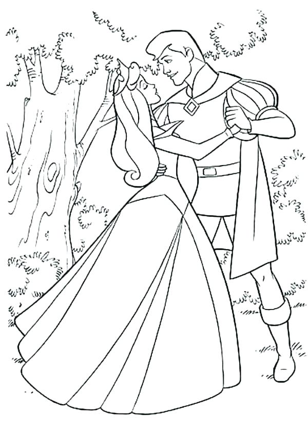 600x843 Aurora Coloring Page Prince Coloring Pages Aurora Coloring Aurora