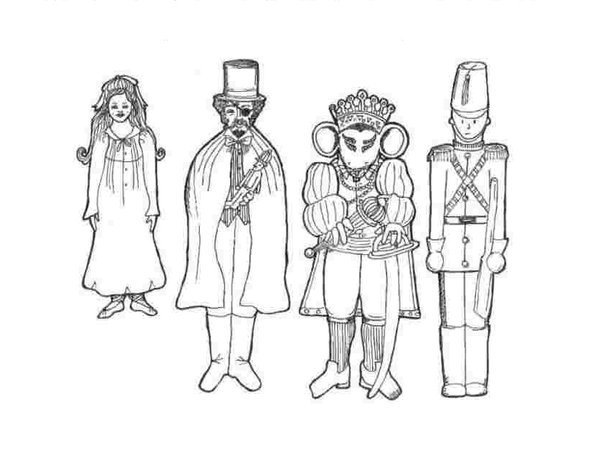 600x449 Ballet Coloring Pages