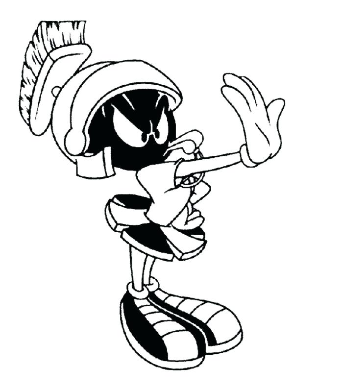 698x798 Brilliant Excellent Space Jam Coloring Pages Print Pictures Of Two