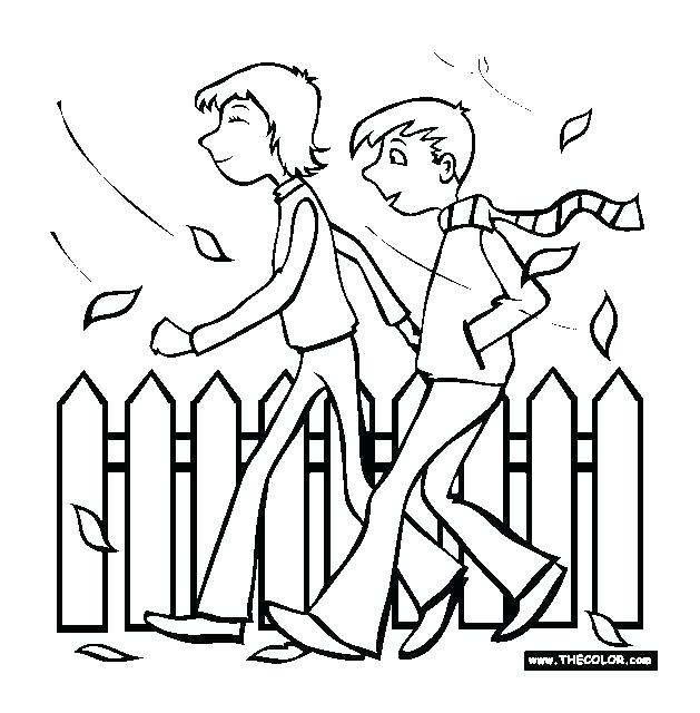 629x640 Letter People Coloring Pages People Coloring Page Little People