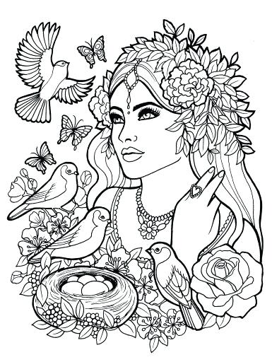 385x512 Person Coloring Pages Close Up Coloring Page More Coloring Sheets
