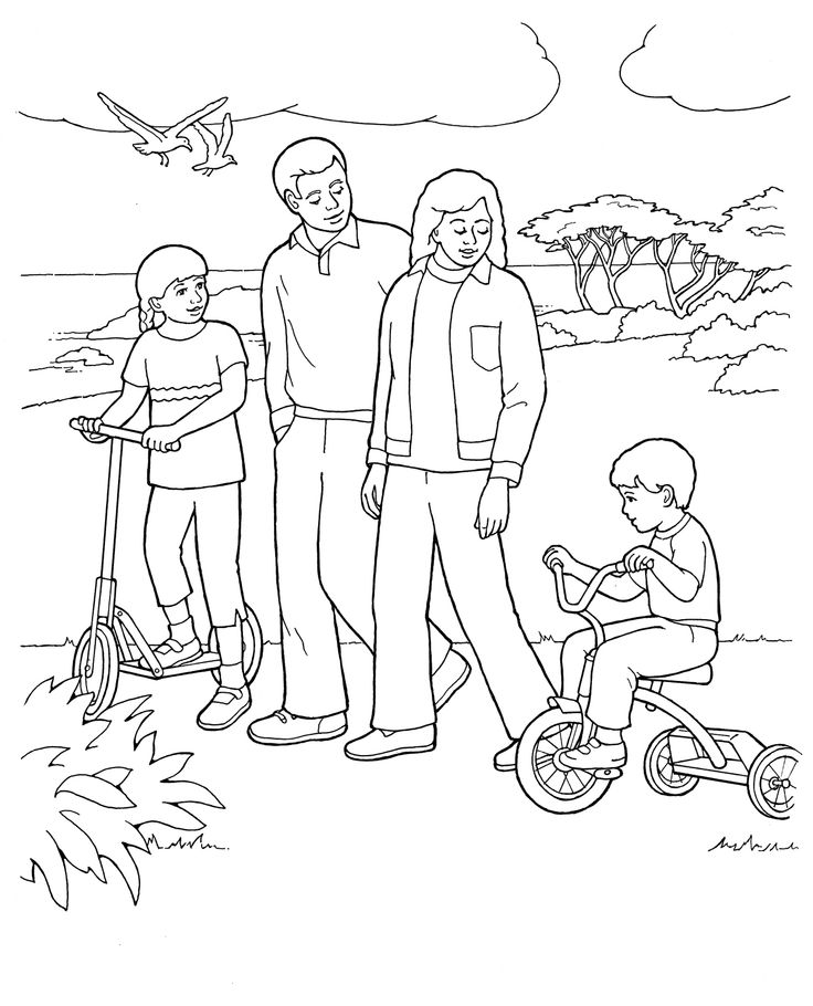 736x910 Lds Coloring Pages Family