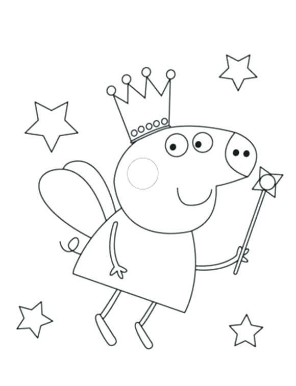 Peppa Pig And Friends Coloring Pages at GetColorings.com | Free ...