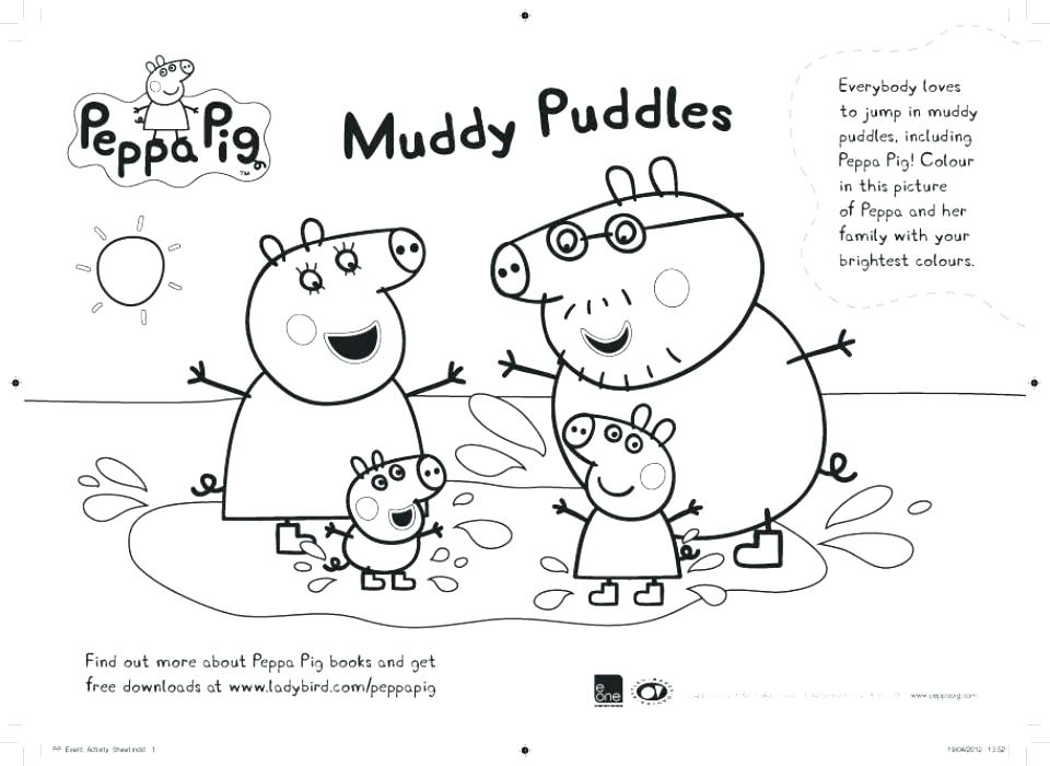 Pig Friends Coloring Page Coloring Page Peppa Pig Colouring 960x700 Pig Friends Coloring Page Coloring Page Peppa Pig Colouring