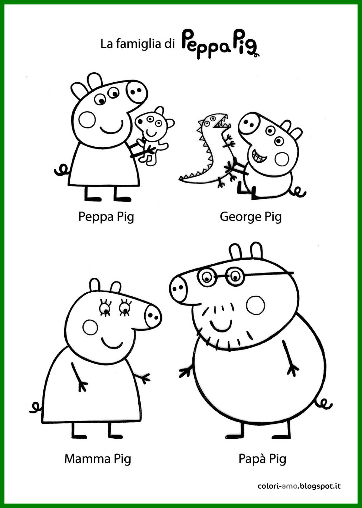 Incredible Best Peppa Pig And Friends Coloring For Page Styles 1159x1628 Incredible Best Peppa Pig And Friends Coloring For Page Styles