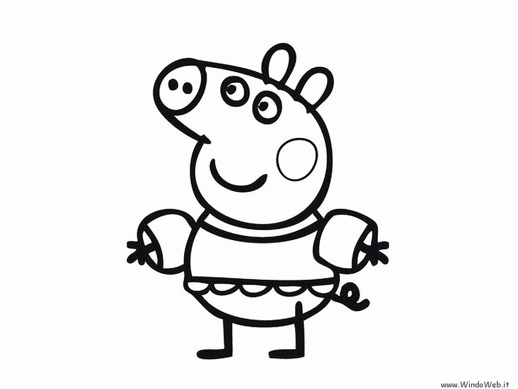 1024x768 Peppa Pig Coloring Pages New Peppa Pig Birthday Coloring Pages