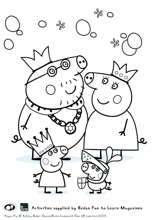 618x874 Pig Coloring Pages To Print Pig Best Pig Coloring Pages Peppa Pig