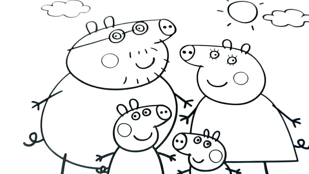 Peppa Pig Coloring Pages Pig Coloring Pages Peppa Pig Coloring 1024x576 Peppa Pig Coloring Pages Pig Coloring Pages Peppa Pig Coloring