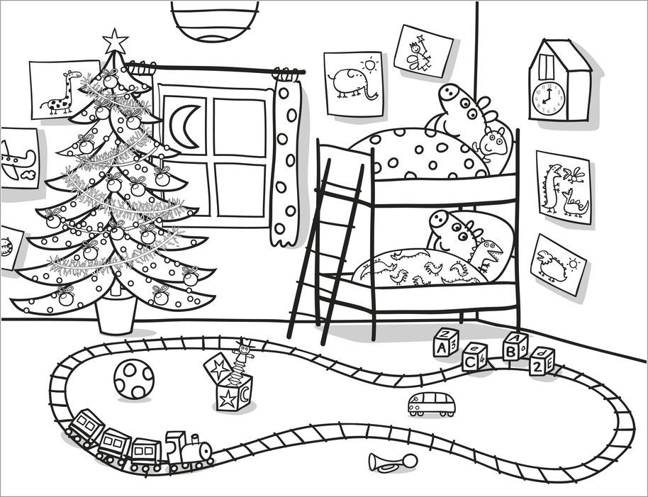 Coloriage Peppa Pig Colorier 914x701 Coloriage Peppa Pig Colorier