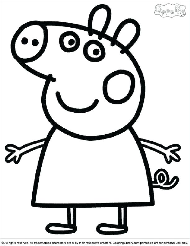 612x792 Peppa Pig Pictures To Print