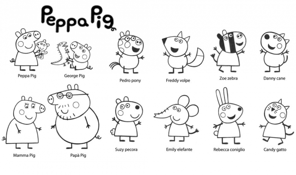 960x567 Get This Printable Peppa Pig Coloring Pages Online 86936 !