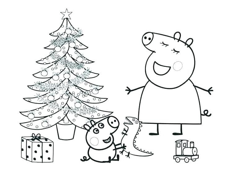 736x549 Peppa Coloring Pages