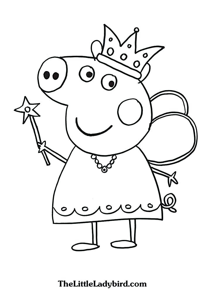 700x984 Coloring Peppa Pig Coloring Pages Printable Pdf