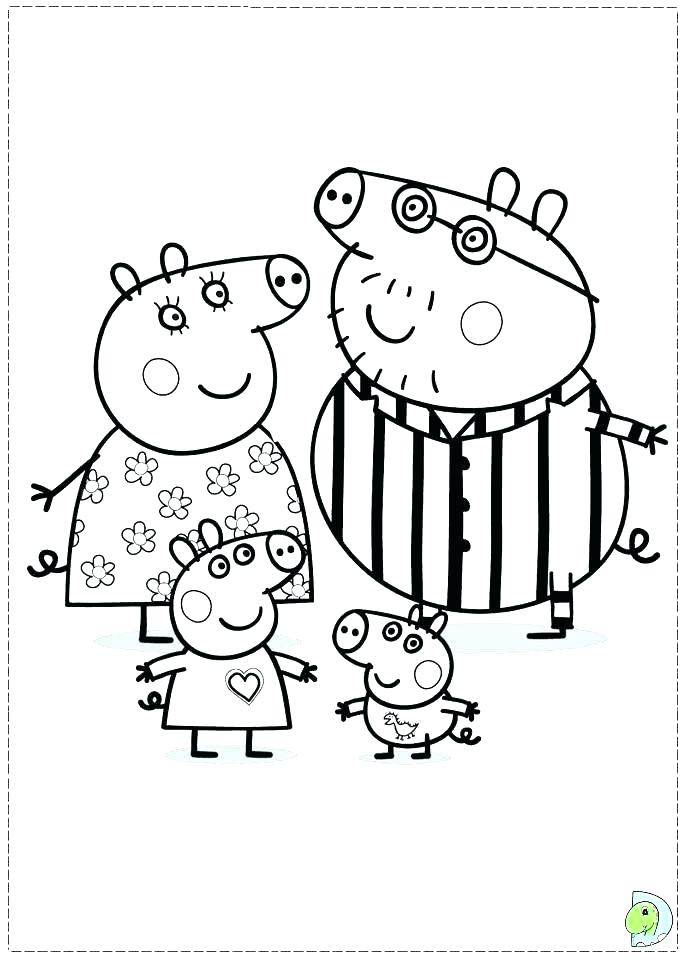 Pig Coloring Pages On Coloring Last Updated Peppa Pig Family 691x960 Pig Coloring Pages On Coloring Last Updated Peppa Pig Family