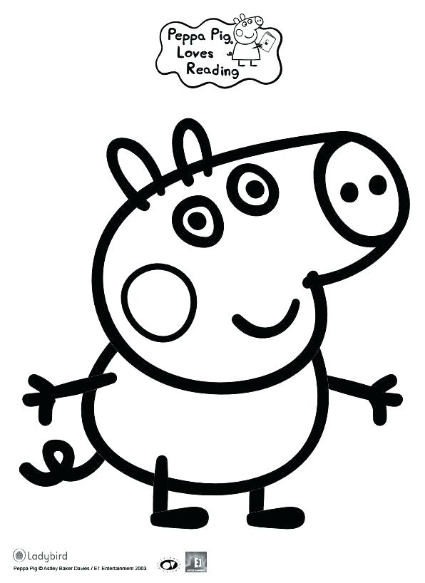 Peppa Pig Printable Coloring Pages at GetColorings.com | Free printable ...