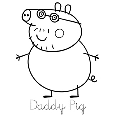 230x230 Top 15 Free Printable Peppa Pig Coloring Pages Online