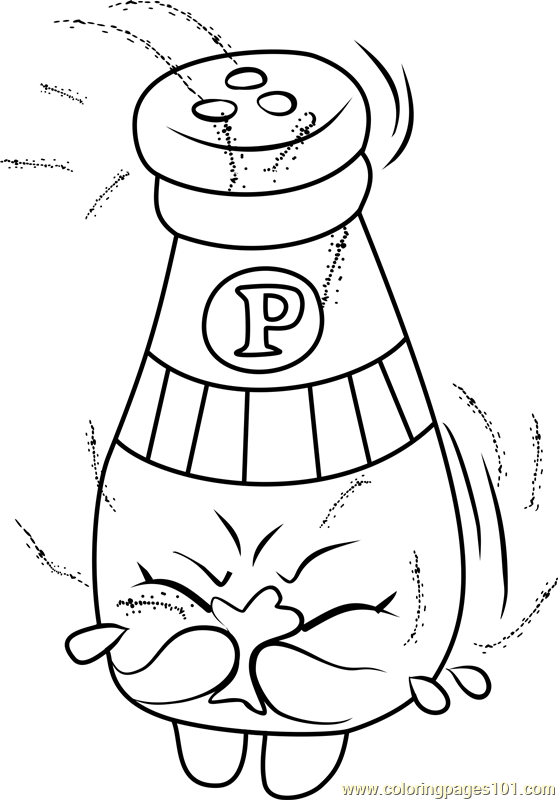 Peppe Pepper Shopkins Coloring Page 558x800 Peppe Pepper Shopkins Coloring Page