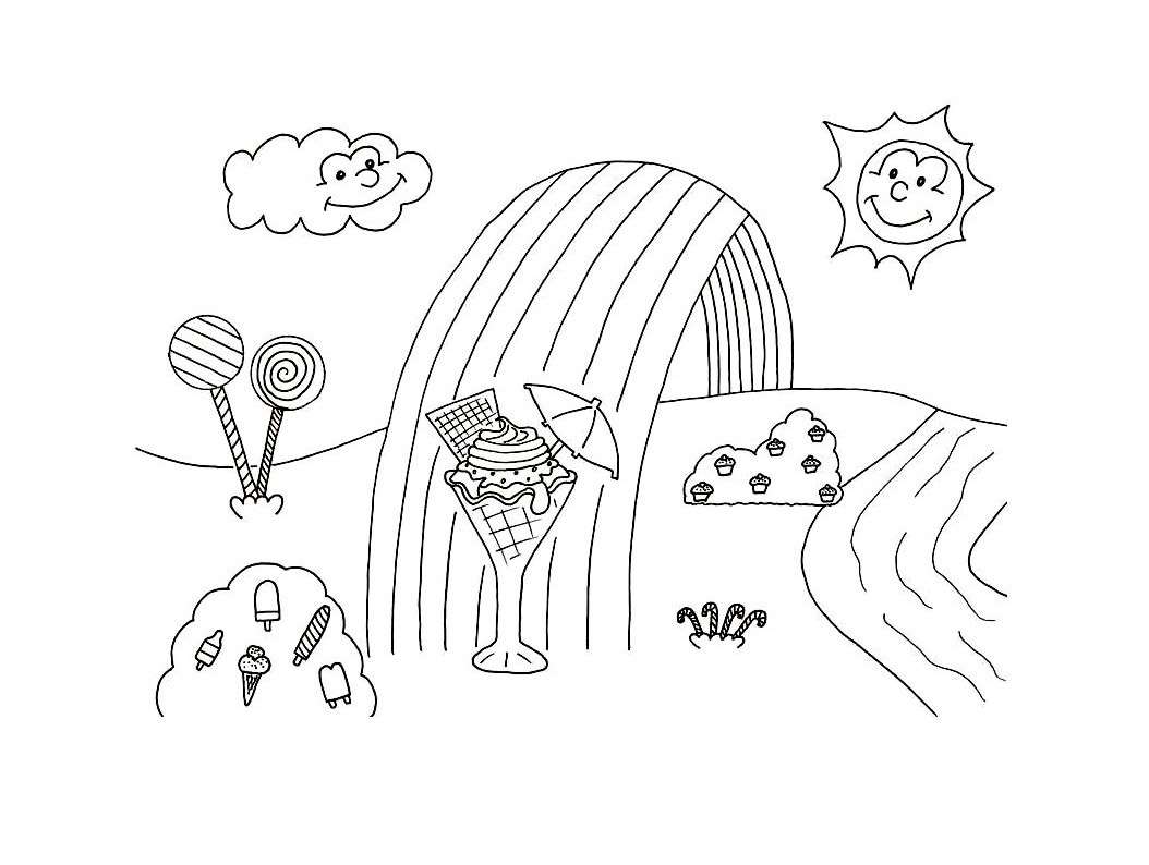 Latest Candyland Coloring Pages Designs Candy Store Adult Page Bar 1054x794 Latest Candyland Coloring Pages Designs Candy Store Adult Page Bar